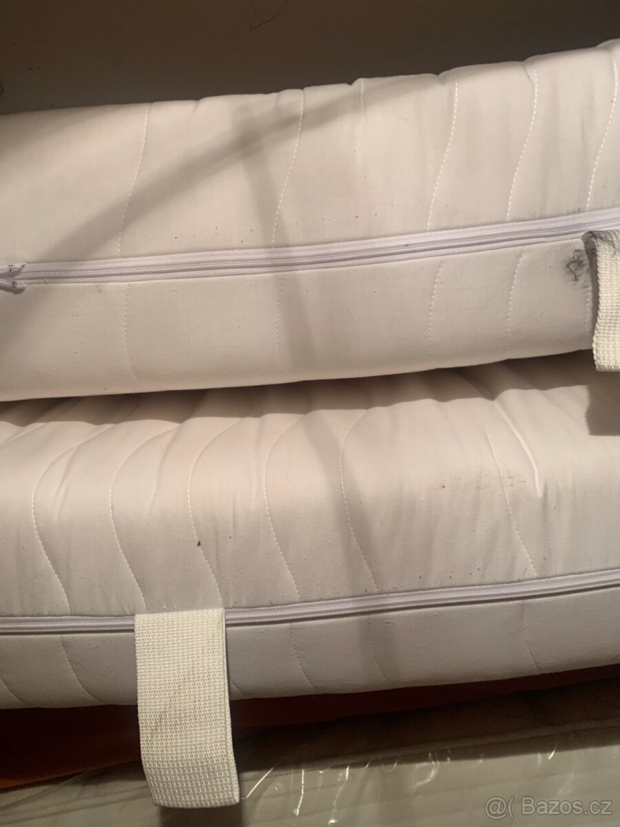 Prodam 2 matrace  90x 200 x 17 cm