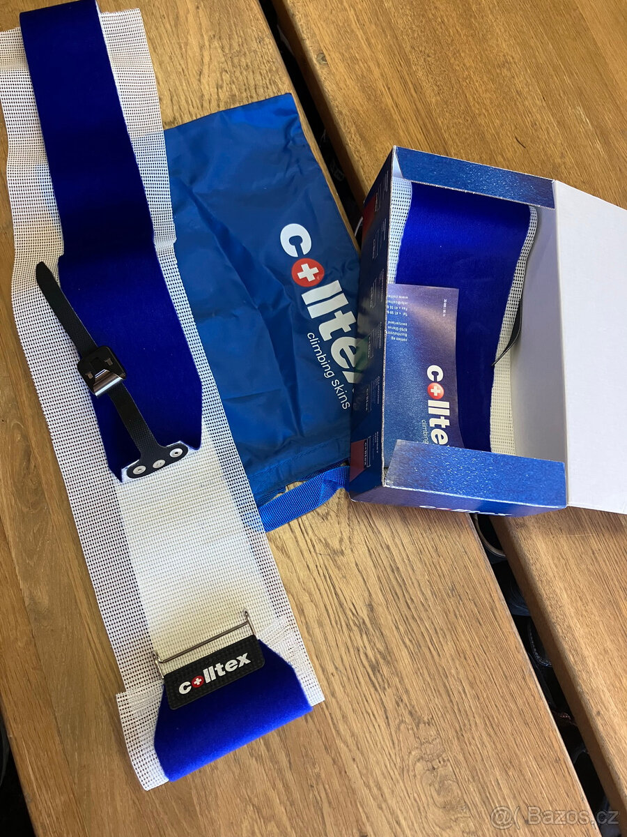 Pásy na SKIALPY colltex, nové, cca 150cm
