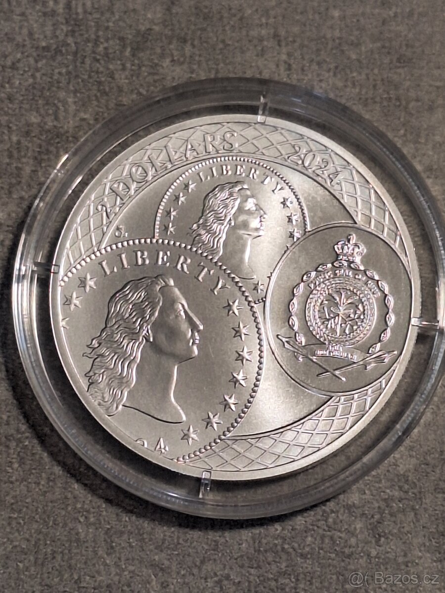 Stříbrná 1oz investiční mince Tolar 2024