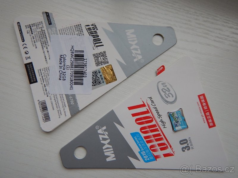 Micro SD karta 32 GB, nová nerozbalená