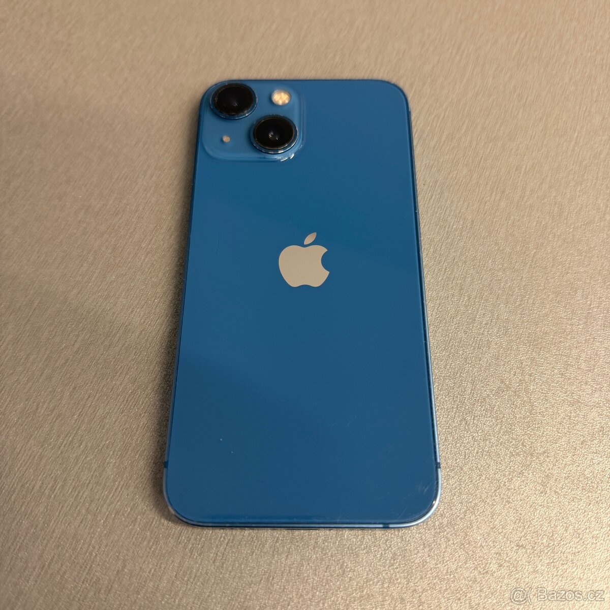 iPhone 13 mini 128GB modrý, pěkný stav, 12 měsíců záruka