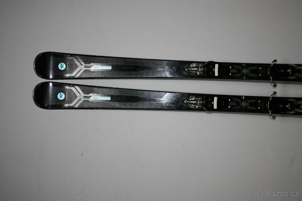 lyže Rossignol 163 cm ,s dreveným jadrom
