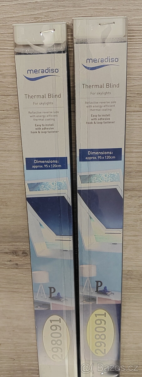 Nové termo rolety pro střešní okna