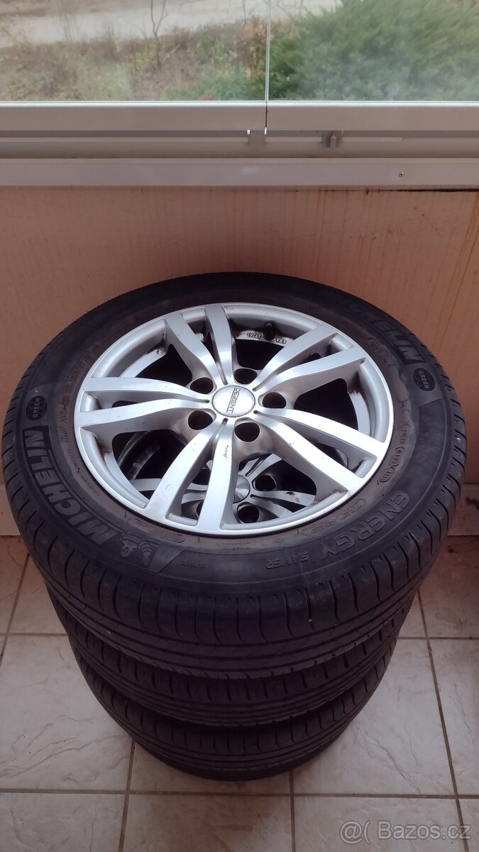 4x alu kola Dezent 16" 205/60 R16 6,5Jx16 5x114,3 ET45