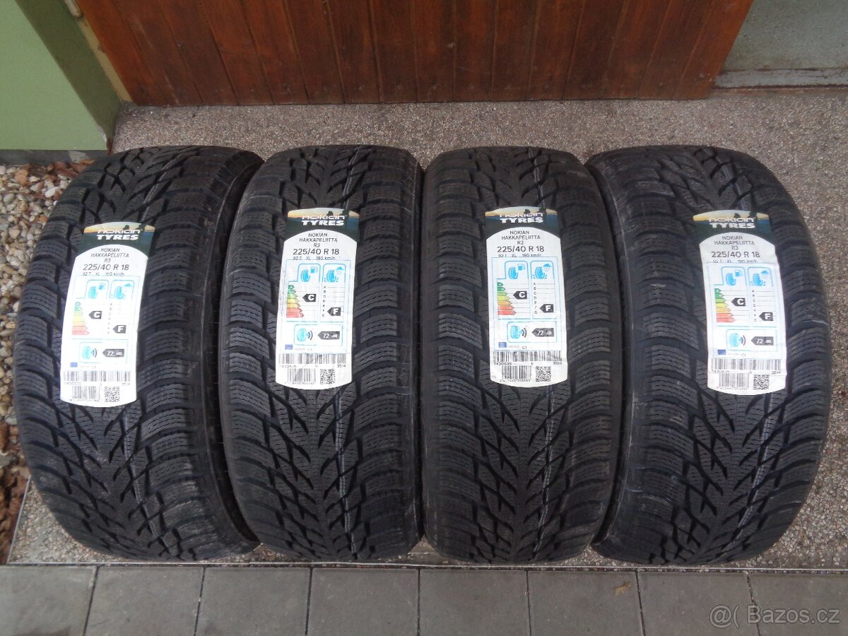 Zimní pneu 225/40/18 Nokian - Nové