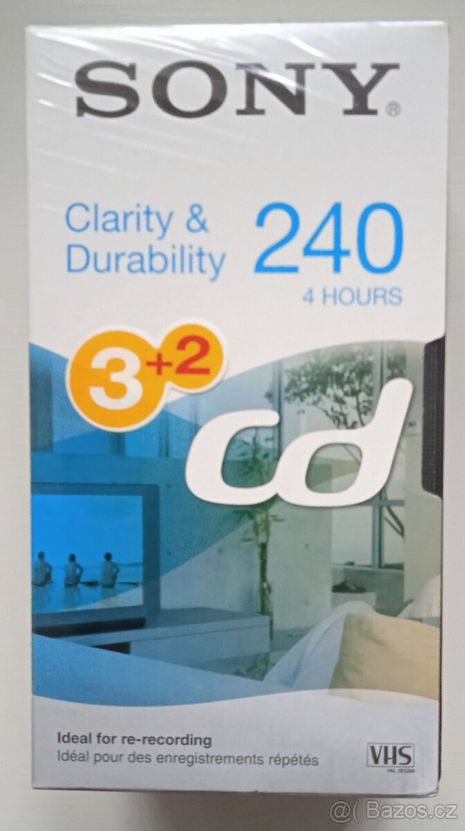 VHS SONY - videokazety