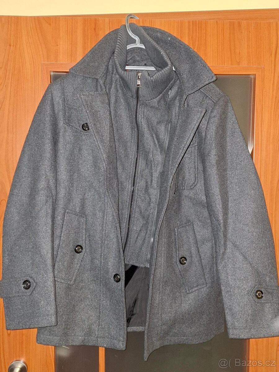 Kabát pánský krátký jaro / podzim, velikost M, ÚPLNĚ NOVÝ