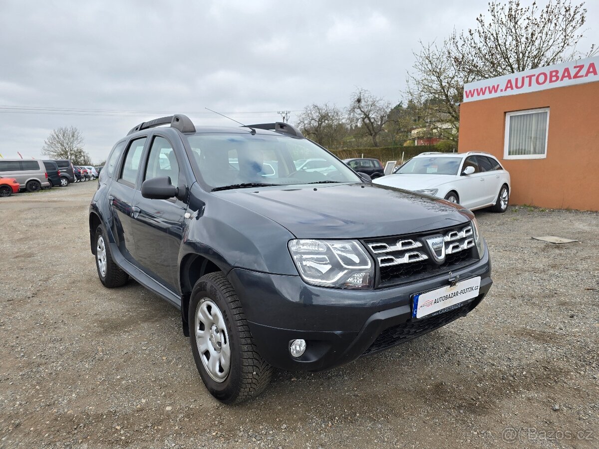 Dacia Duster 1.6 84kW LPG, 2016, tažné, klima, ČR