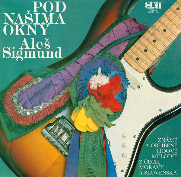 Aleš Sigmund – Pod Našima Okny 1990 NM LP deska, VYPRANÁ