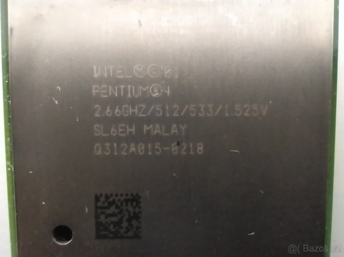 Prodám procesor Intel Pentium 4 CPU 2.66GHz
