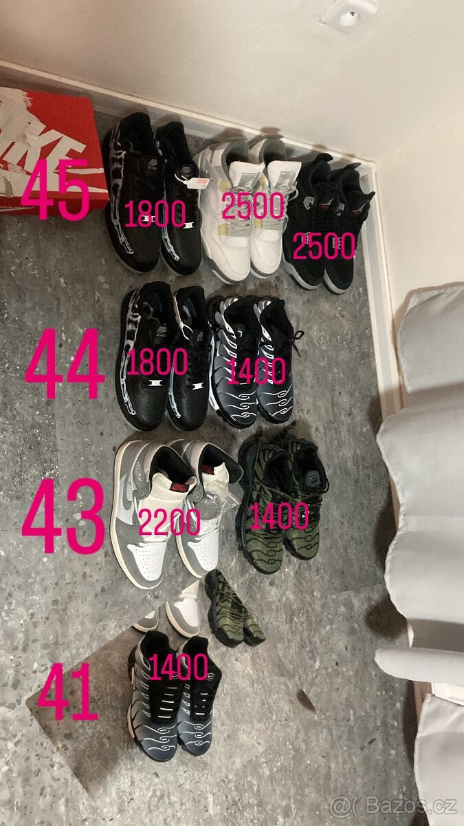 Jordan 4 Nike Tn Jordan 1 Nike air force skeleton