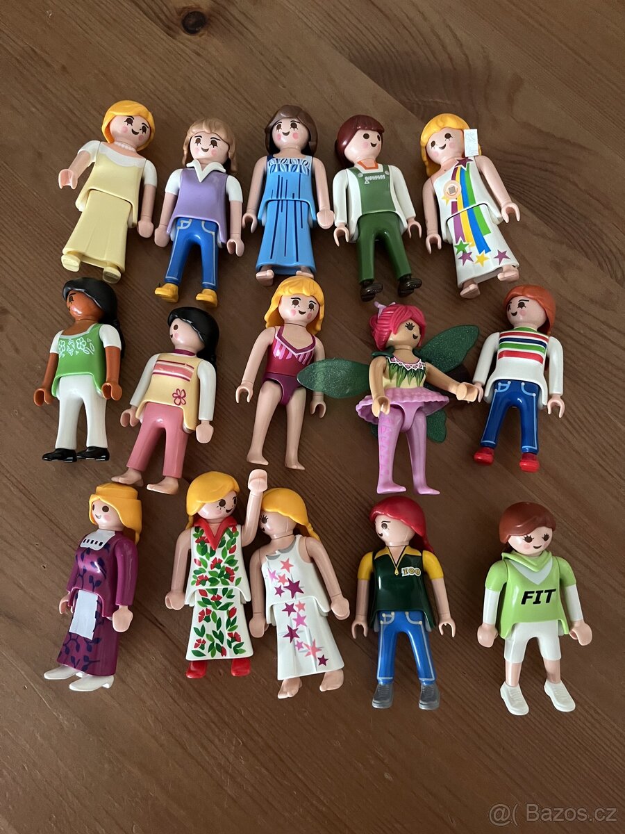 Playmobil 15 ks postaviček holek