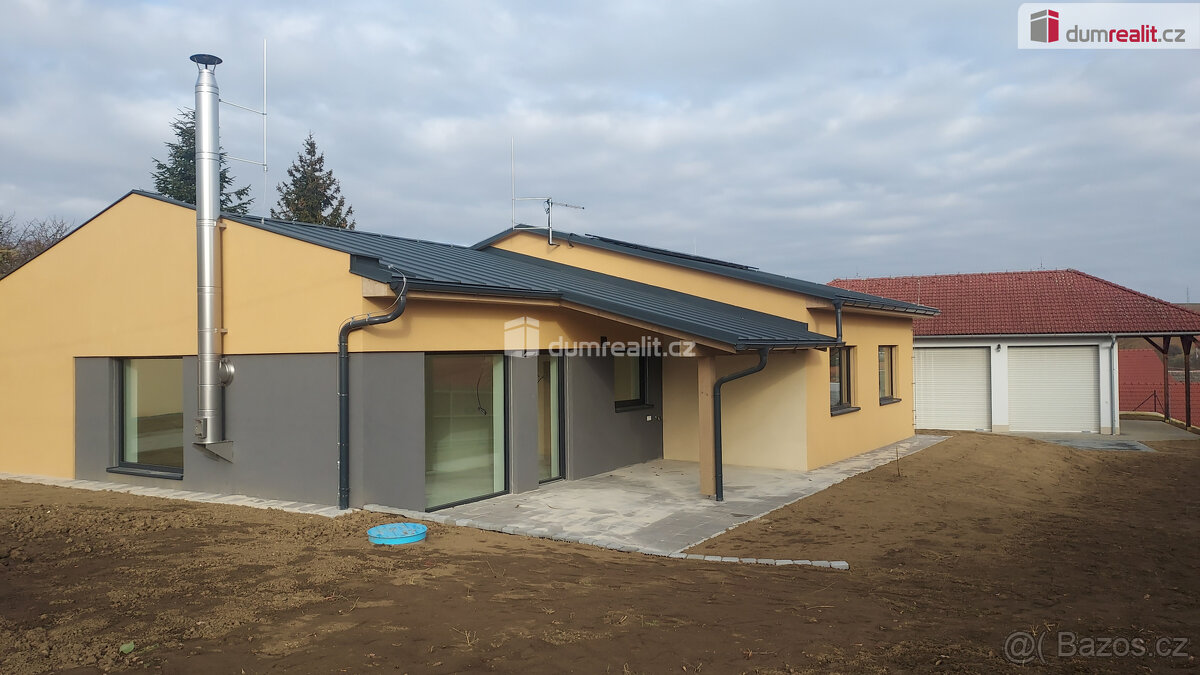 Prodej novostavby rodinného domu s technickou budovou, 146 m