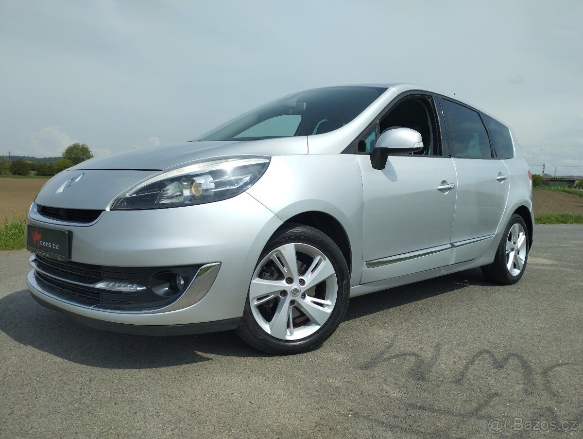 RENAULT GRAND SCENIC,7MÍST,TAŽNÉ ZAŘÍZENÍ,NOVÁ STK