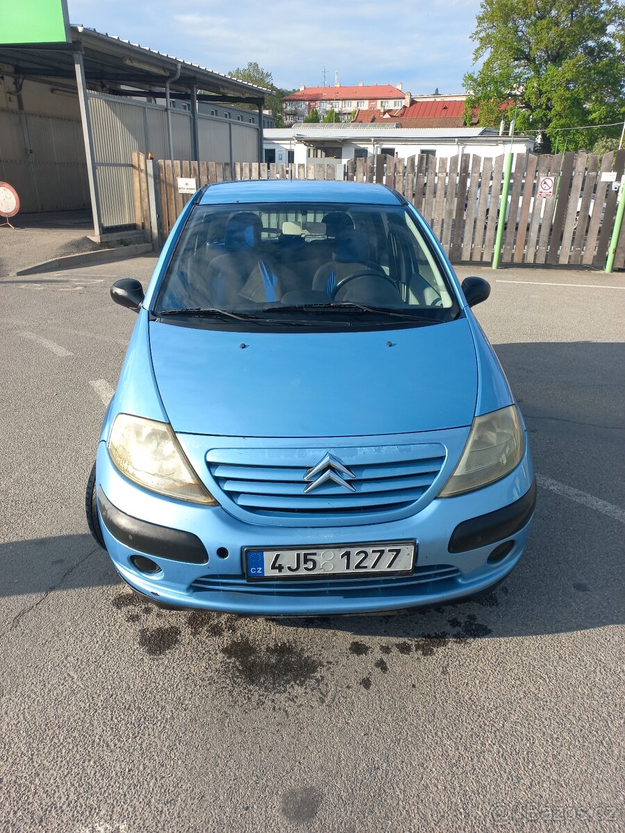 Prodám Citroën C3, 1,4 diesel, rok 2003, najeto 270 tis. km
