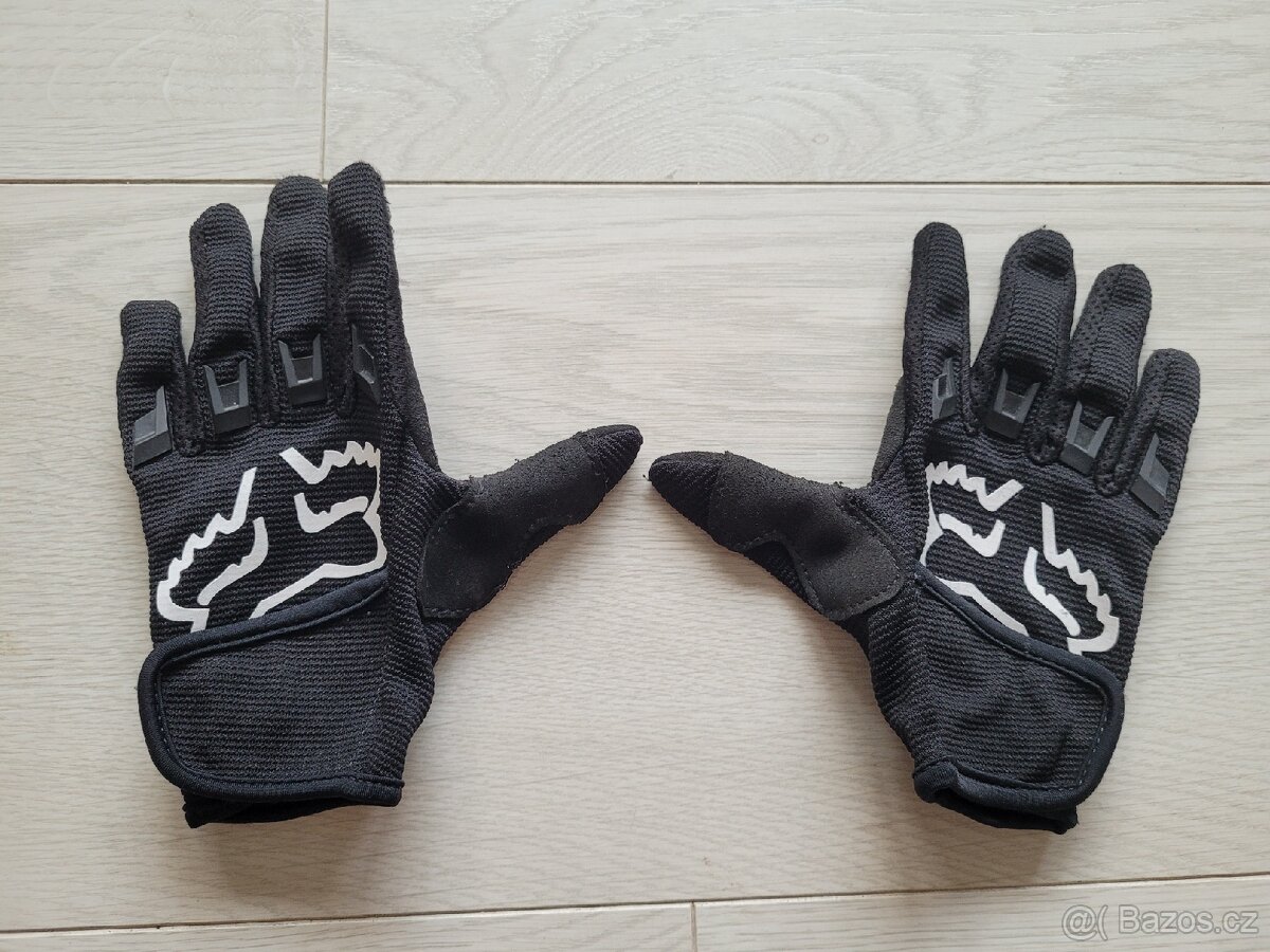 Dětské motokrosové rukavice Fox, vel. KM