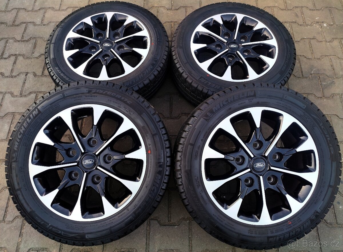 Alu kola originál Ford Tourneo Custom 5x160 R17 TOP SADA