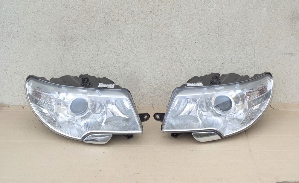 Škoda Superb II originál přední světla halogen H7+H3