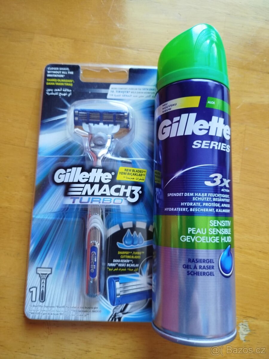 holicí sada GILLETTE