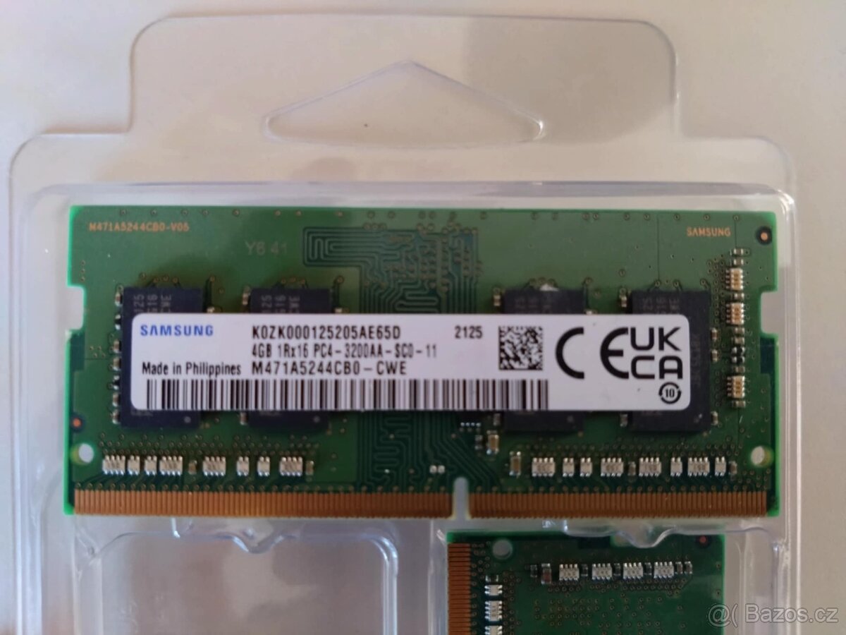 RAM - SO-DIMM - Samsung - 2x4GB - 3200MHz - sleva