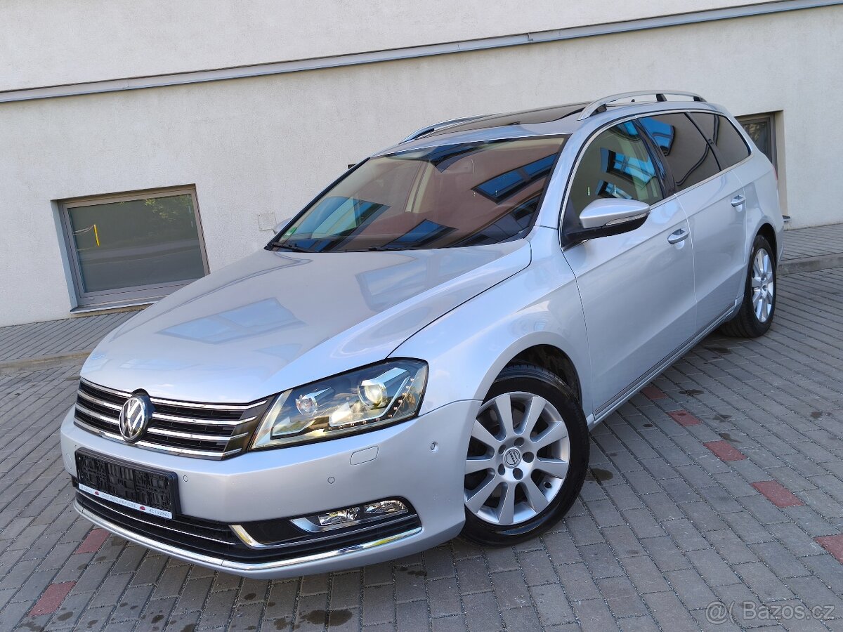VW Passat B7 2.0TDi 125kw,DSG,4MOTION,2xklíč,HIGHLINE,ACC