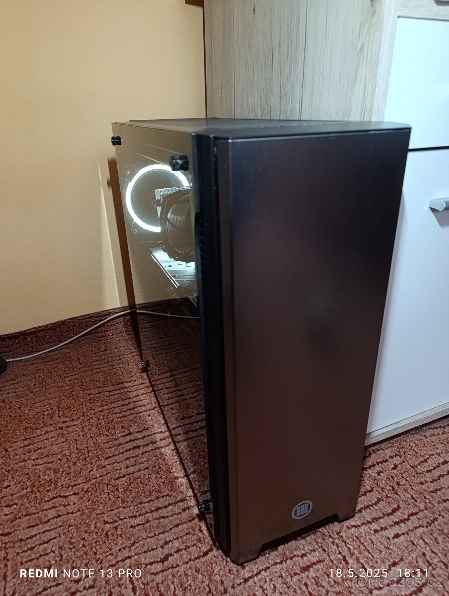 Herní PC- Ryzen 7, 16GB RAM, 1TB NVME, 5700XT, WIN11