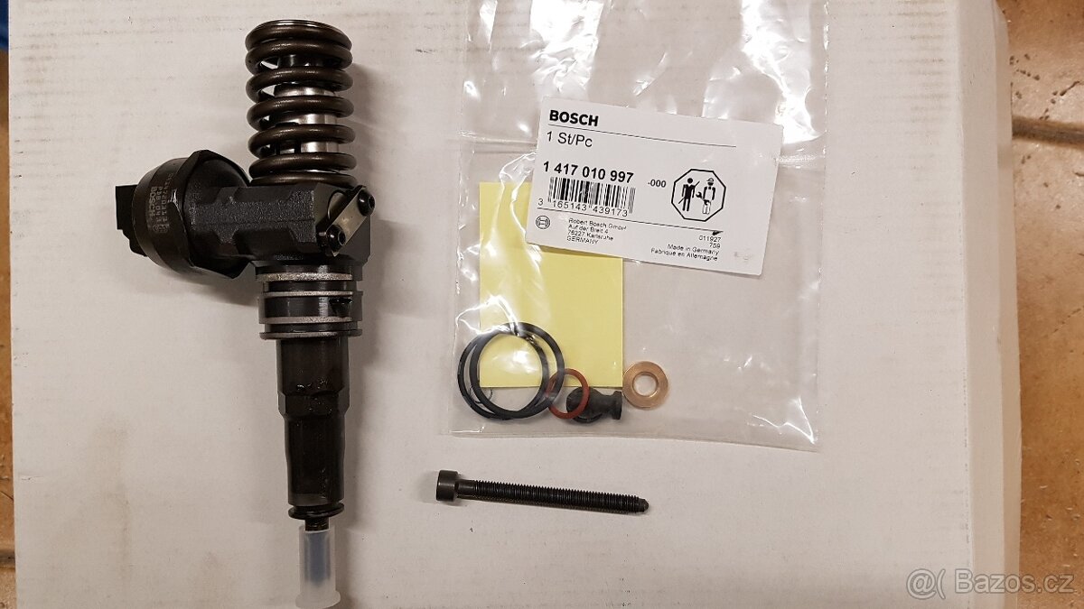 vstriky koncern VW prodám sadu revidovaných vstřikovačů,