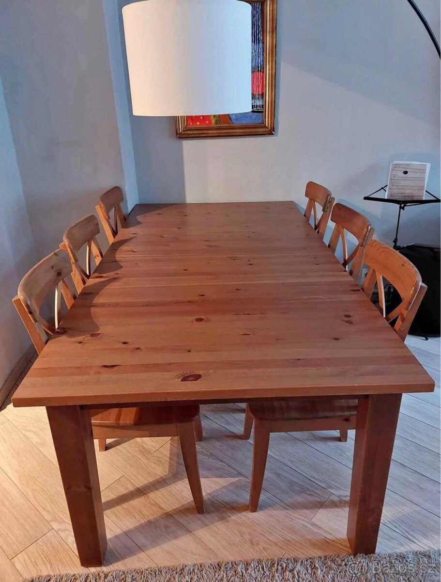 Jídelní set Ikea stůl Stornas židle Ingolf