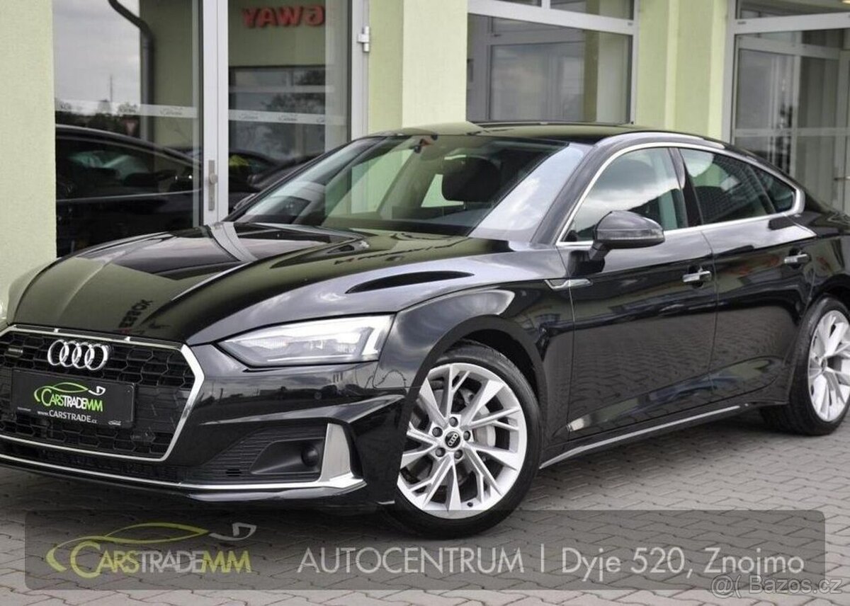 Audi A5 40TDI QUATTRO 2xPNEU 1M ČR