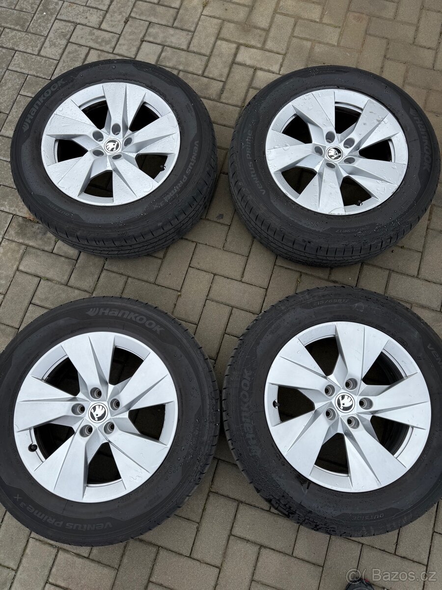 Alu kola Škoda 5x112 R17