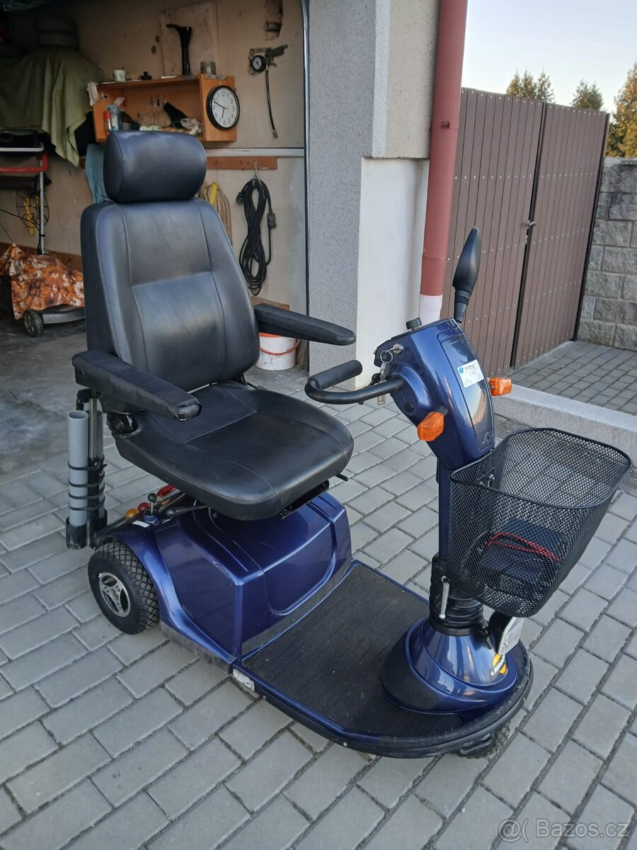 Elektrická tříkolka pro seniory