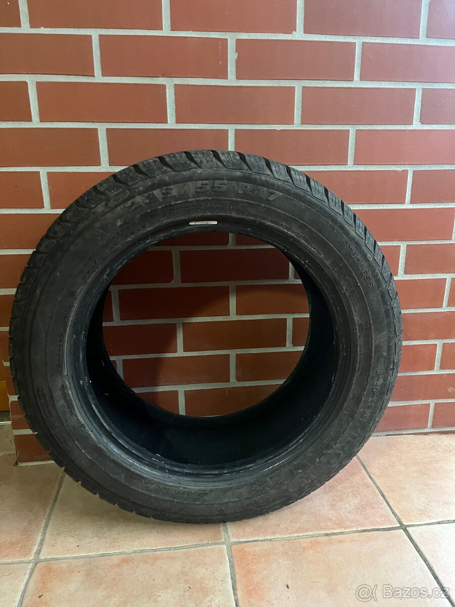 Prodam 4x zimne pneu 235/55/17 - 8 mm - 600 kc za kus