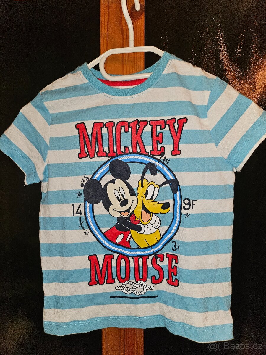 Tričko Disney vel. 122