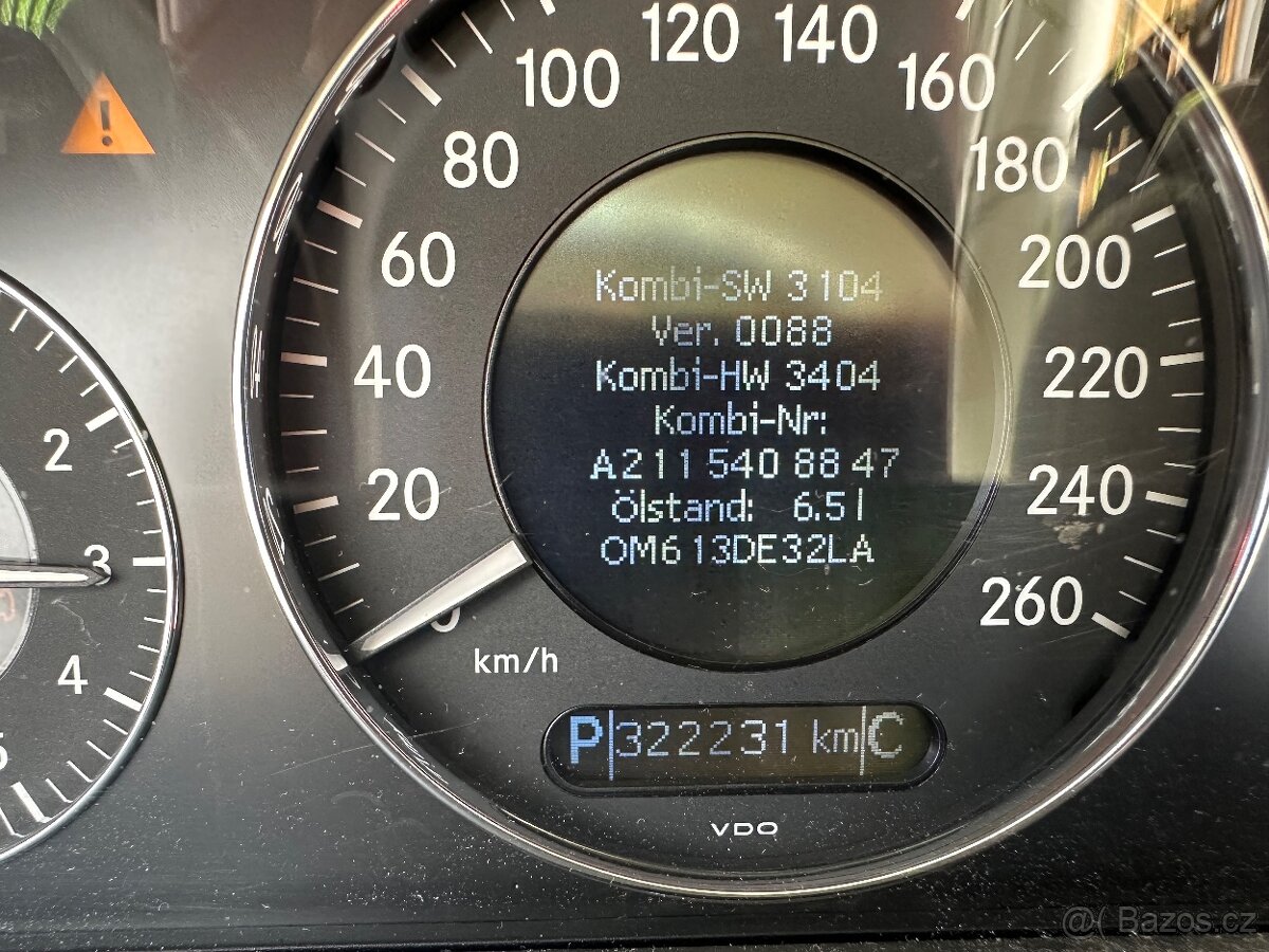 Výměna Mercedesu W211 E280 3.2 diesel
