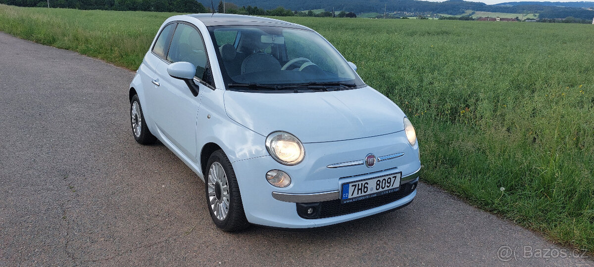 Fiat 500 1,2 benzín 2009 149tis.km