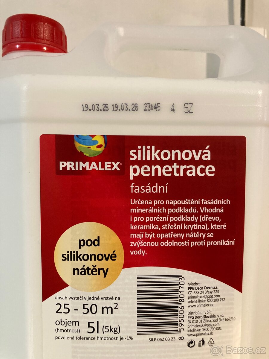 Penetrace silikonová 5 l