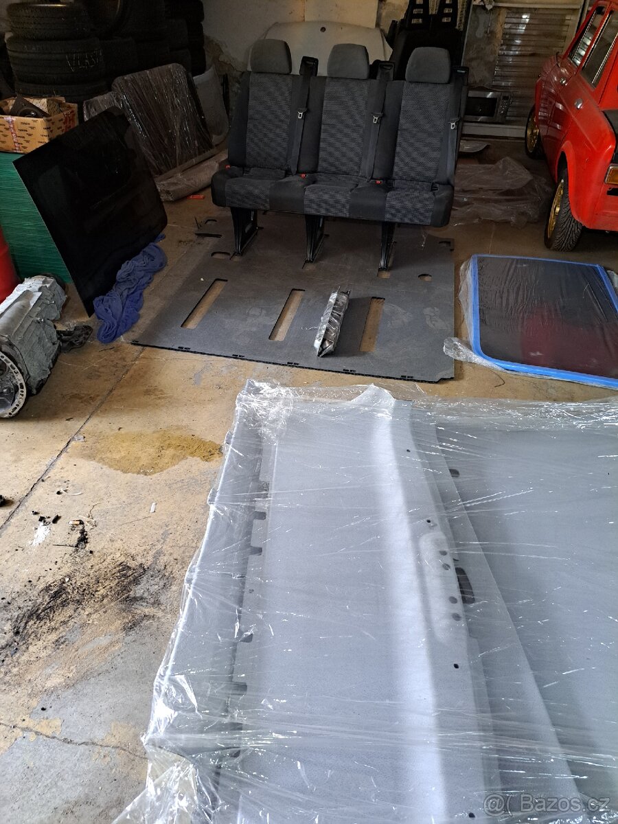 Mercedes sprinter w906 zadní sedadlo a kompletní sada