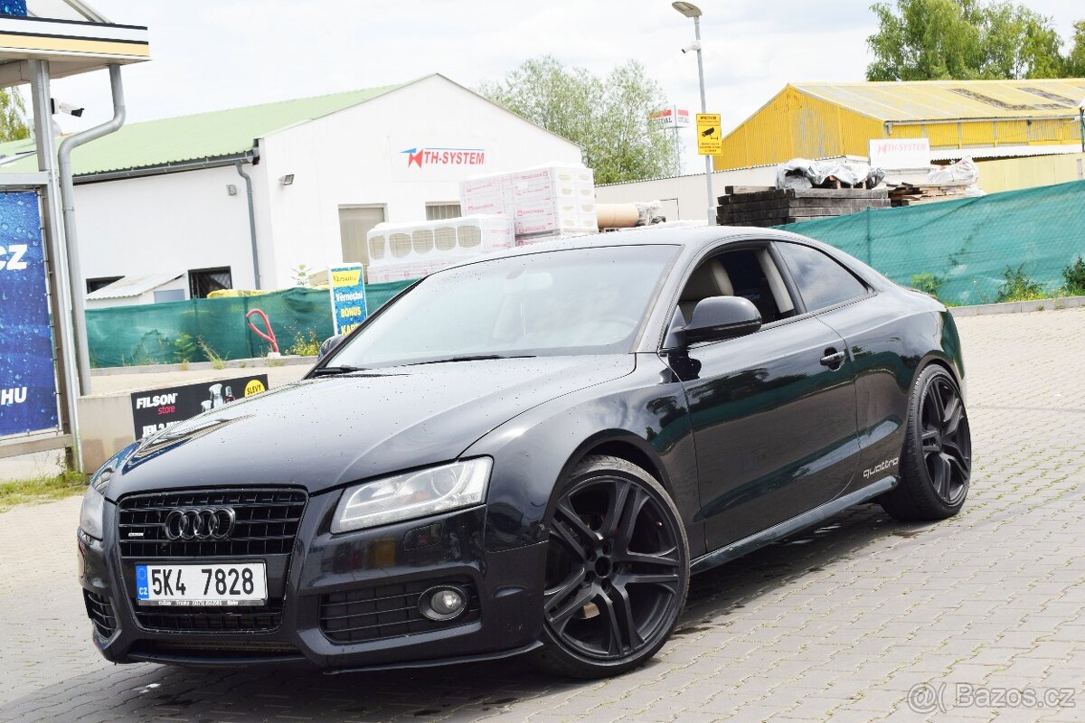 AUDI A5 KUPÉ QUATTRO 3.0TDi 176KW MANUÁL/KŮŽE/NAVI/ČTĚTE/