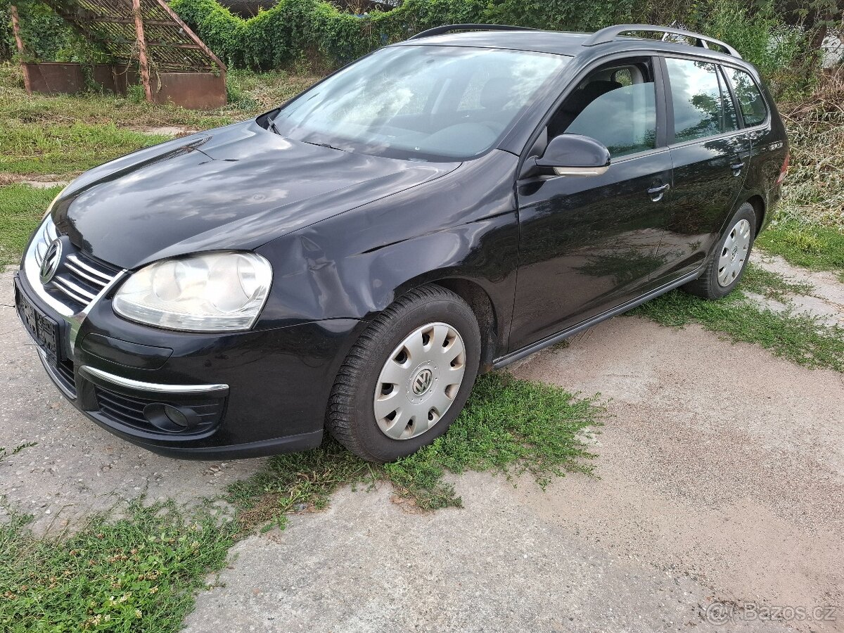 VW Golf V 1.9 TDI 77kw Kombi Klima Model 2007 Nová Stk--
