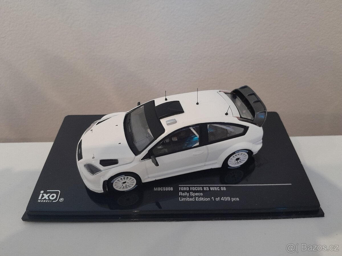 model FORD FOCUS RS WRC 08/IXO MDCS008 LIMITED EDITION