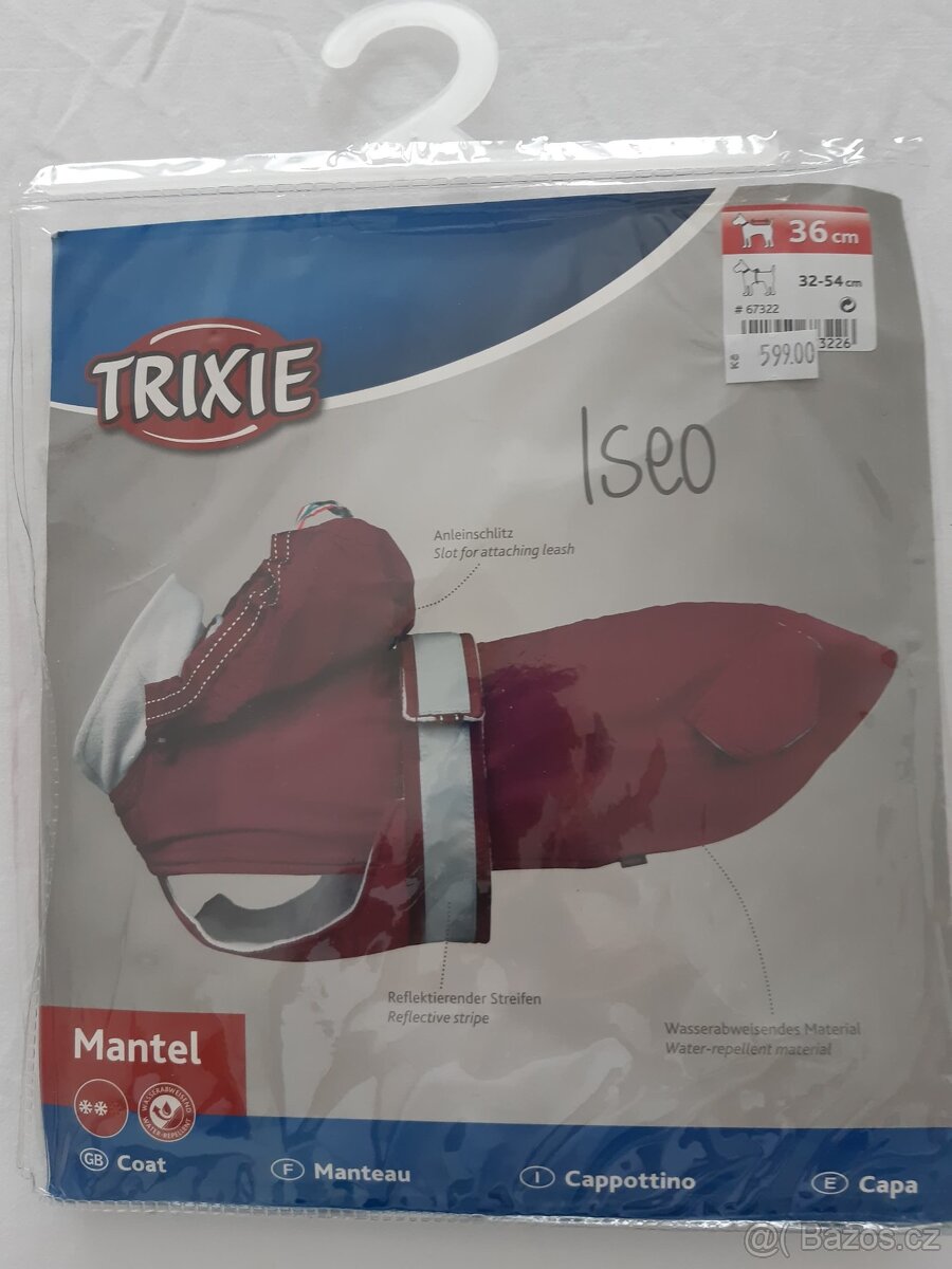 Psí bunda Trixie Iseo vel. S