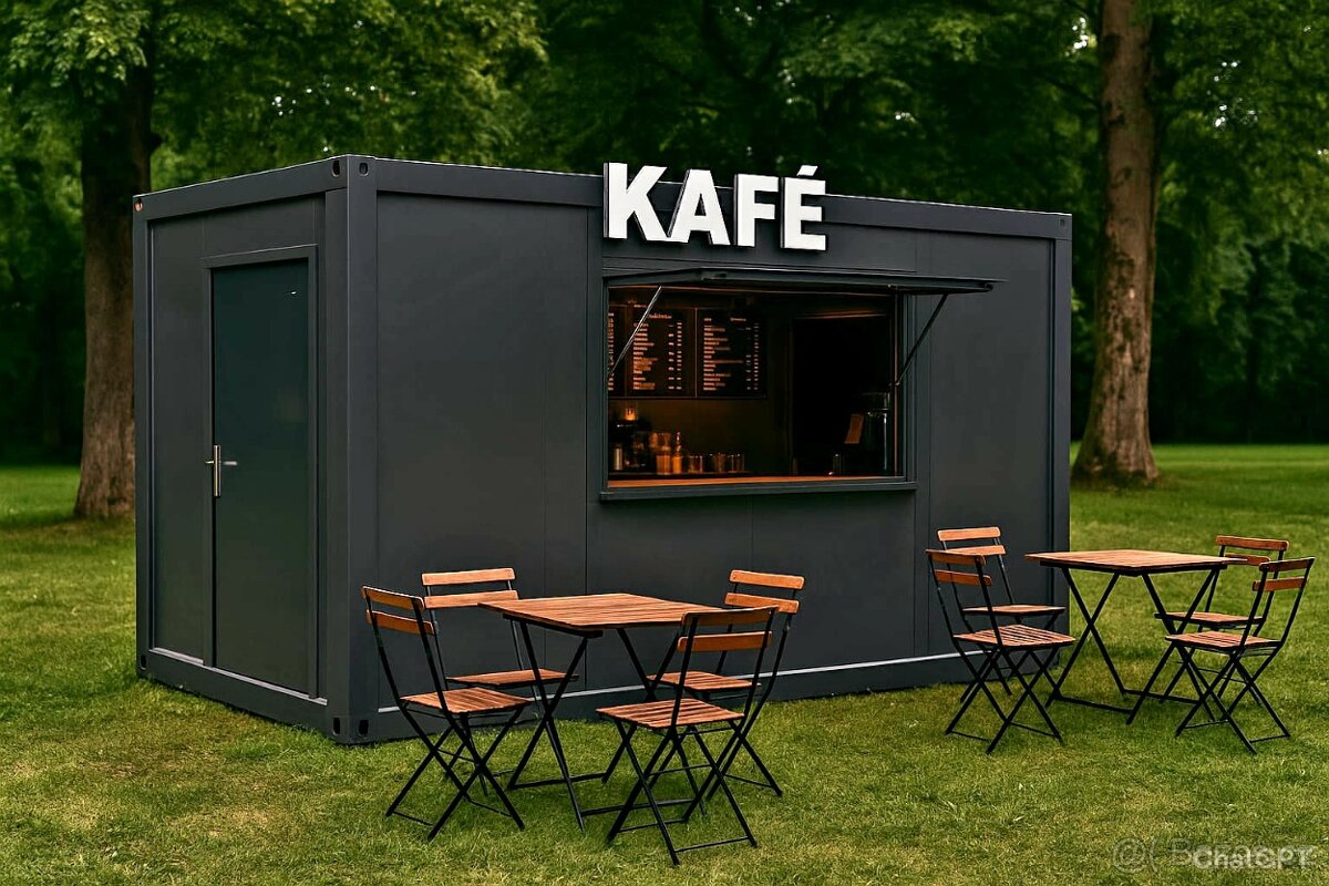 Prodejní kontejner, bistro, stánek