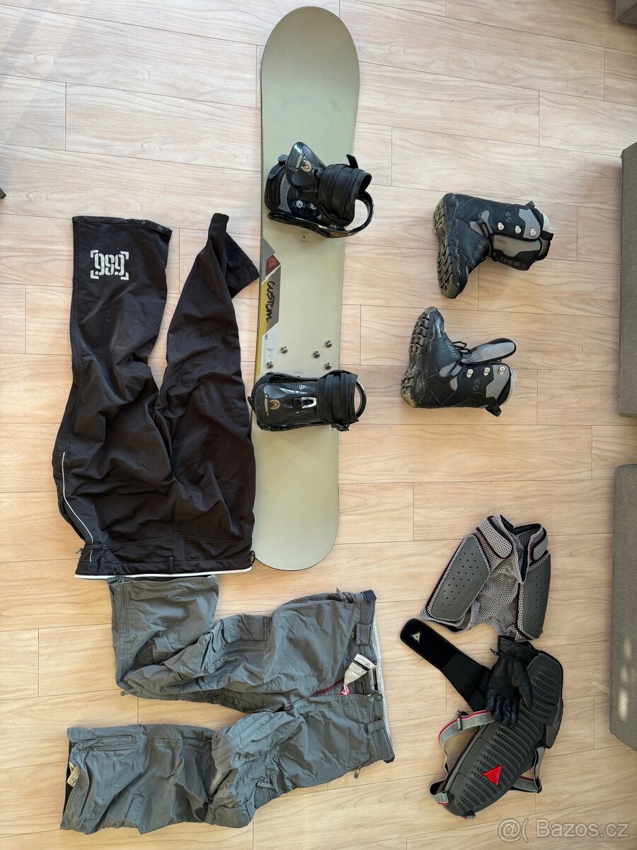 Snowboard komlet