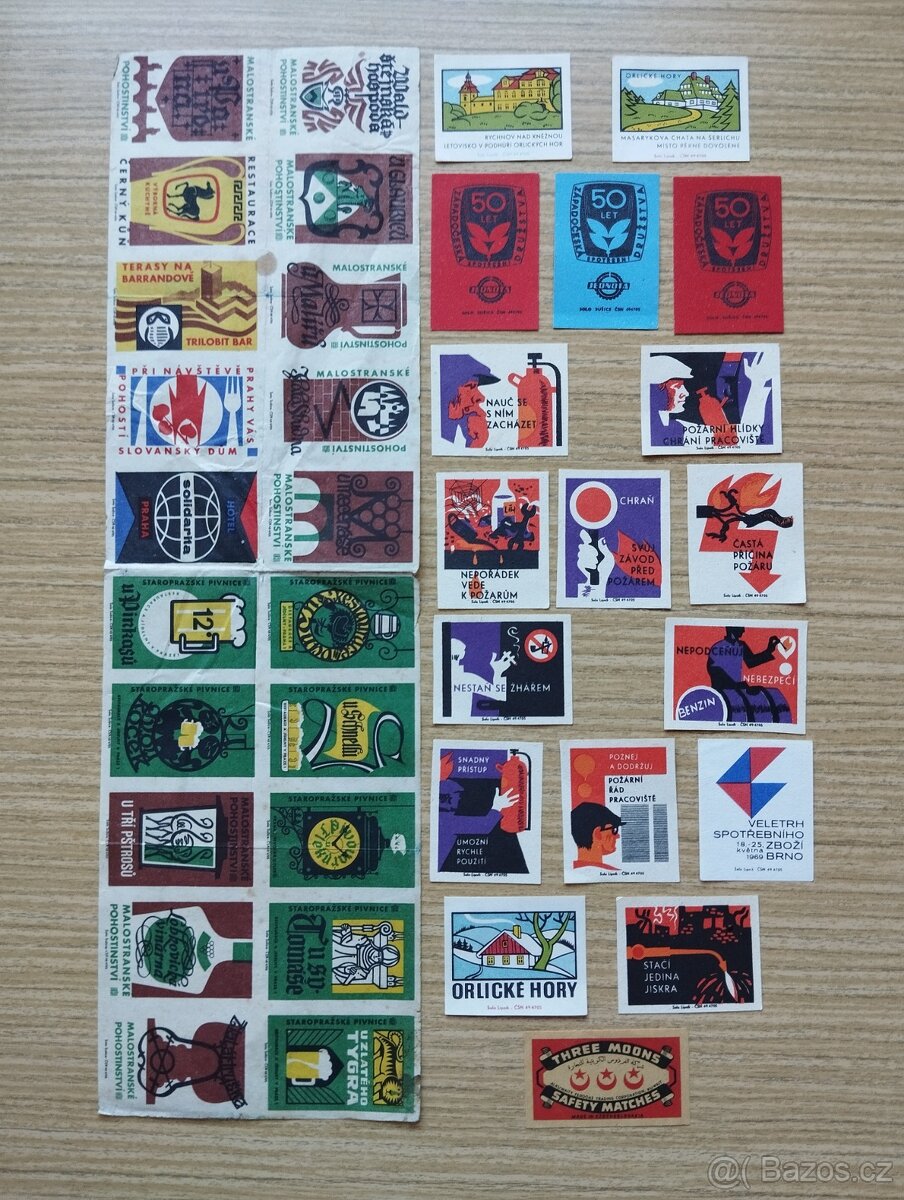 Zápalkové nálepky