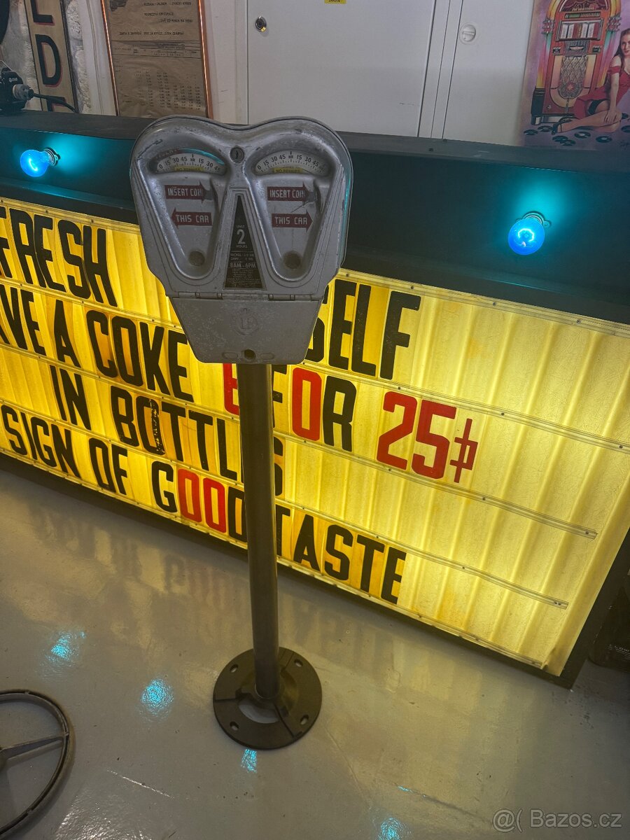 Parkovací hodiny Rockwell 1958-1963 ze San Francisca