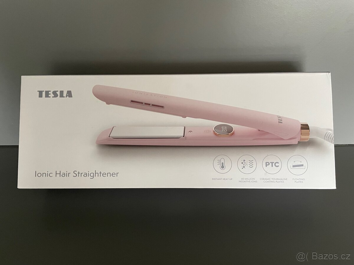 Žehlička na vlasy TESLA