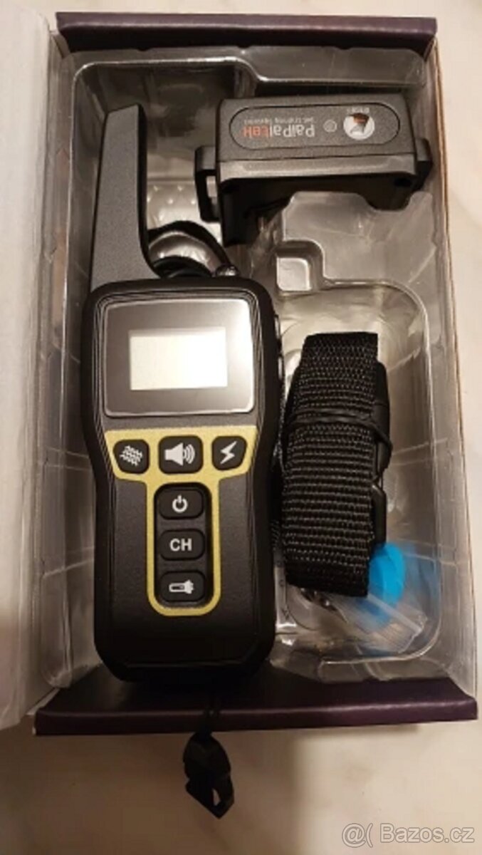 Elektrický obojek Paipaitek 529 + protištěkací funkce (2v1)