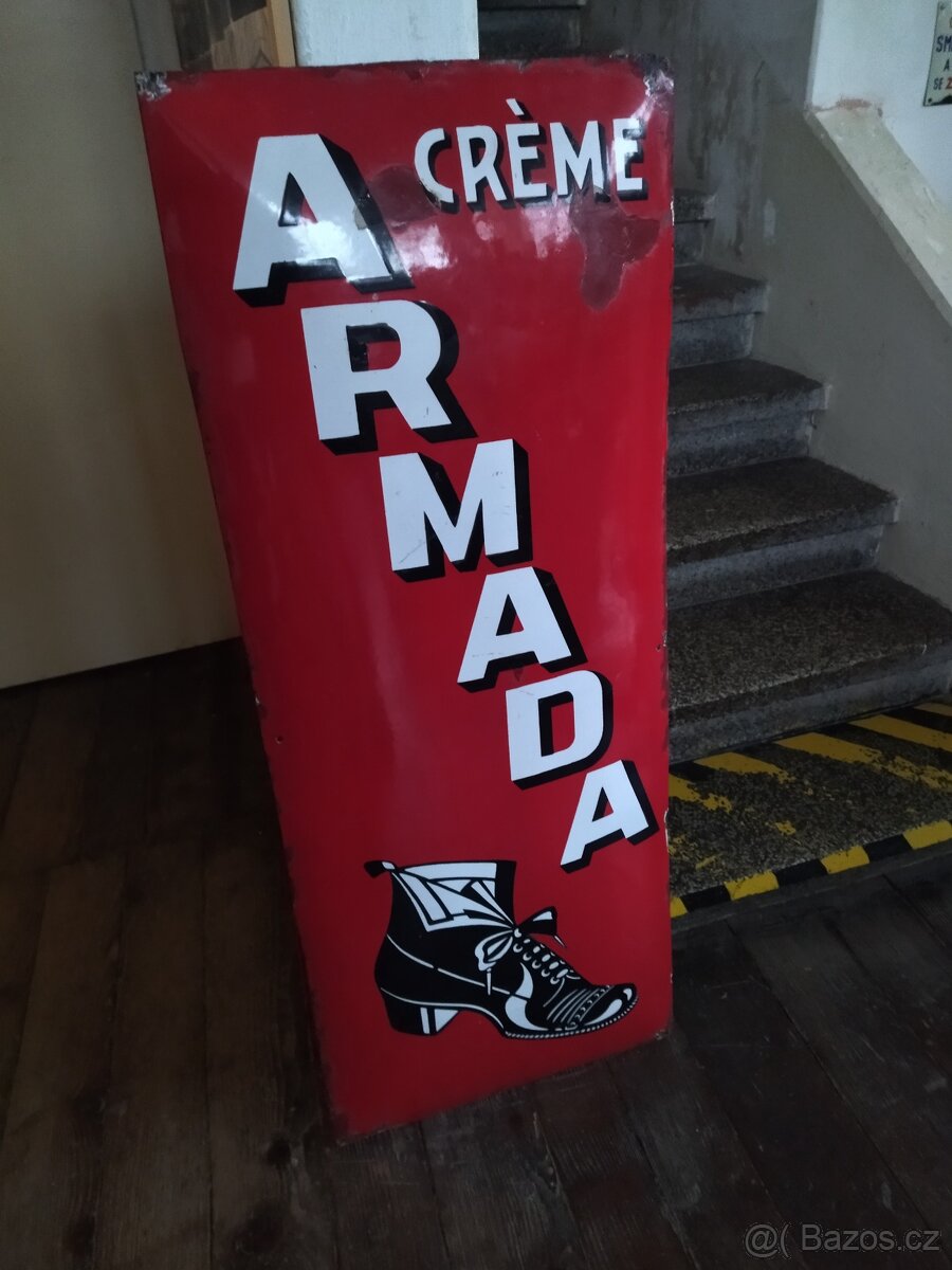 ARMADA CRÉME - krém na obuv - staré cedule