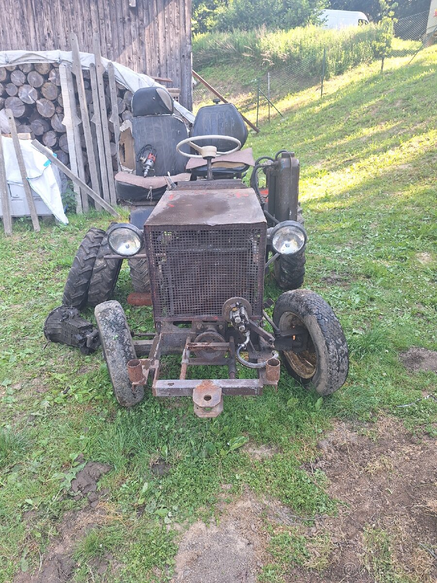 Malotraktor domácí výroby