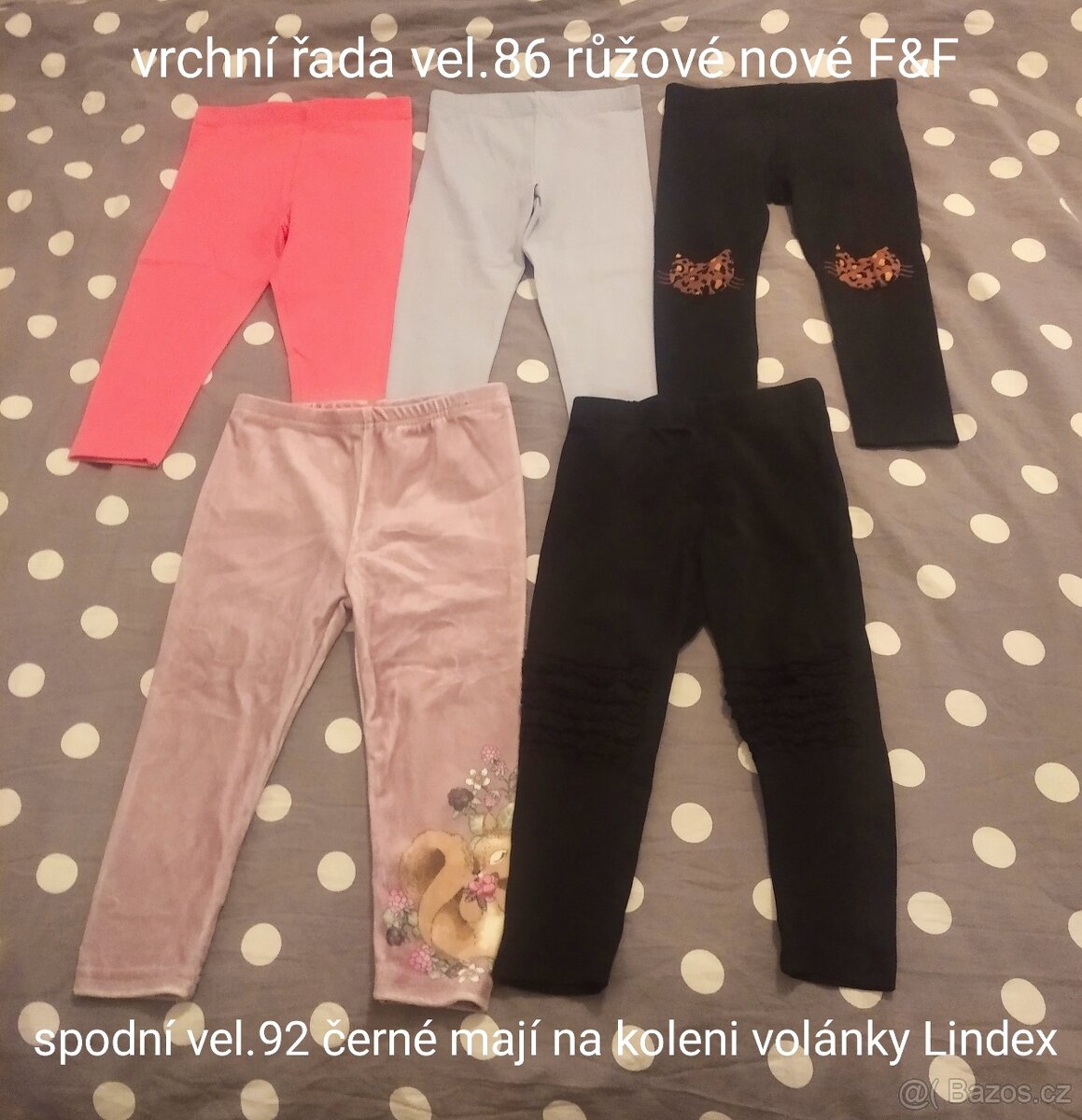 Rifle legíny tepláky 86/92